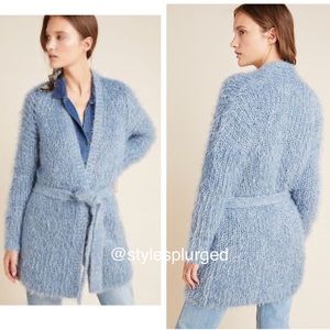 ⬇️Price⬇️ NWT⭐️TopRated⭐️ANTHRO Larkin Shimmer Cardigan size medium
